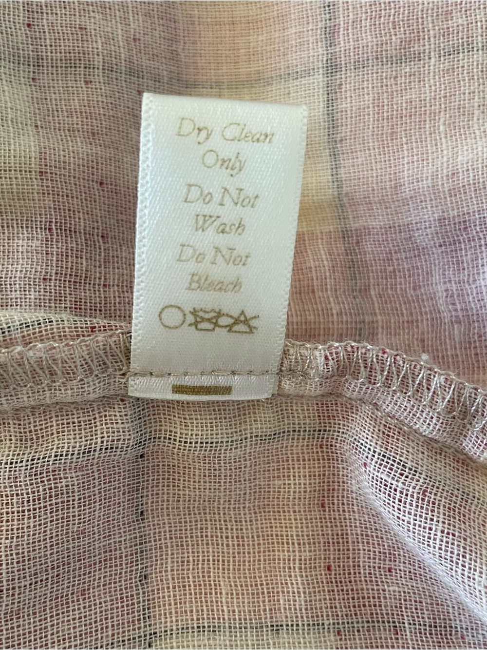 Christy Dawn the Dawn Pink and Cream Plaid Maxi Dress - Picture 9 of 10